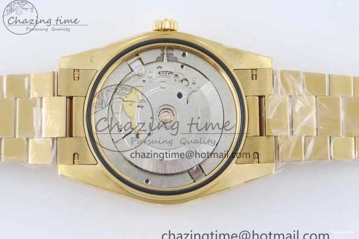 Dial YG Steel 40mm 1:1 Best TWF A2836 Crystal Date 904L YG Edition on Bracelet Day YG 0430